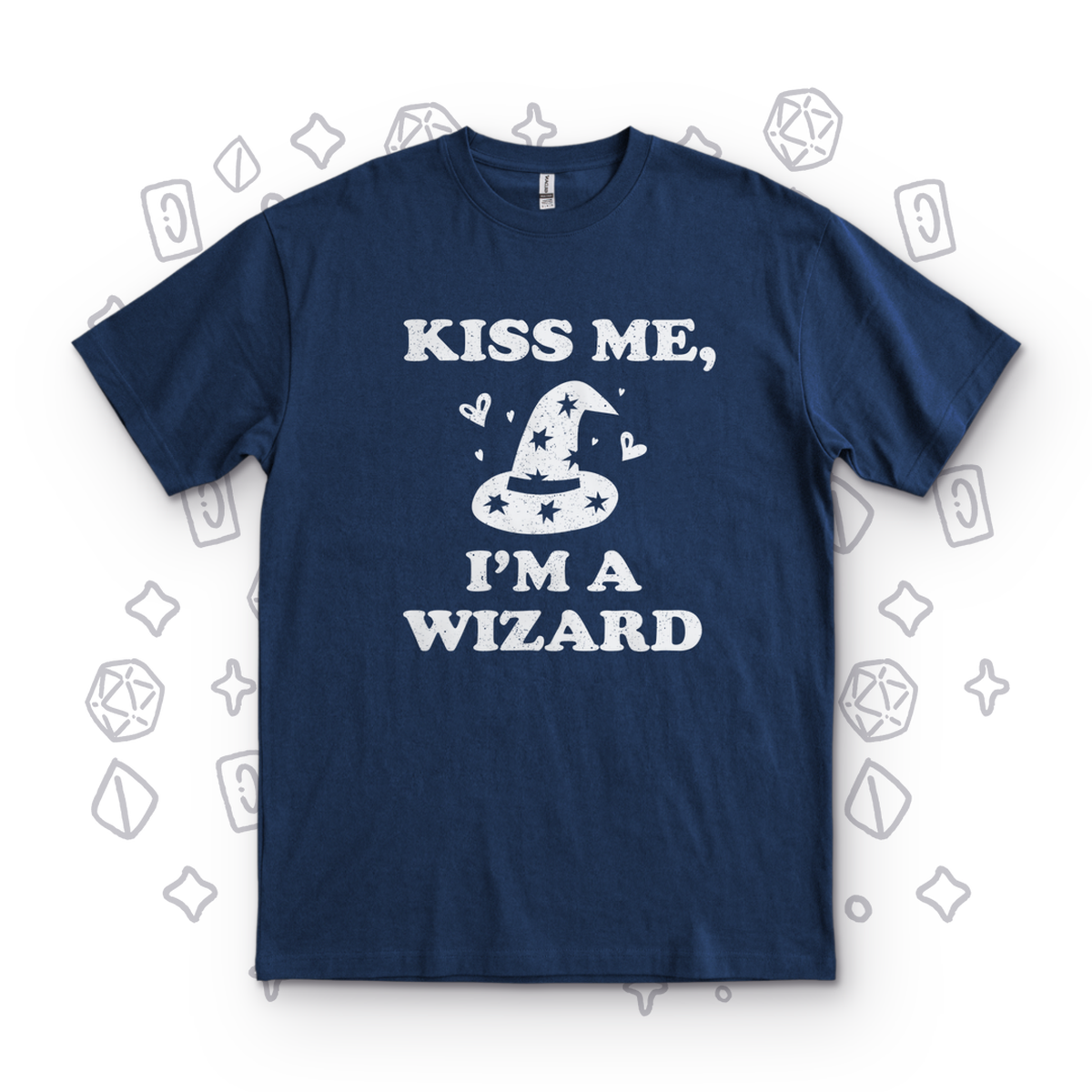 Kiss Me I'm a Wizard - Navy