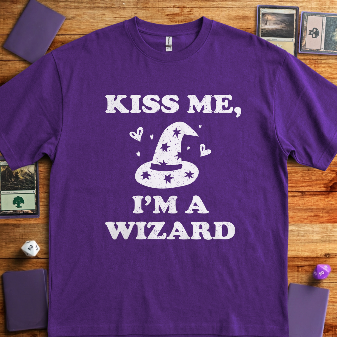 Kiss Me I'm a Wizard - Purple
