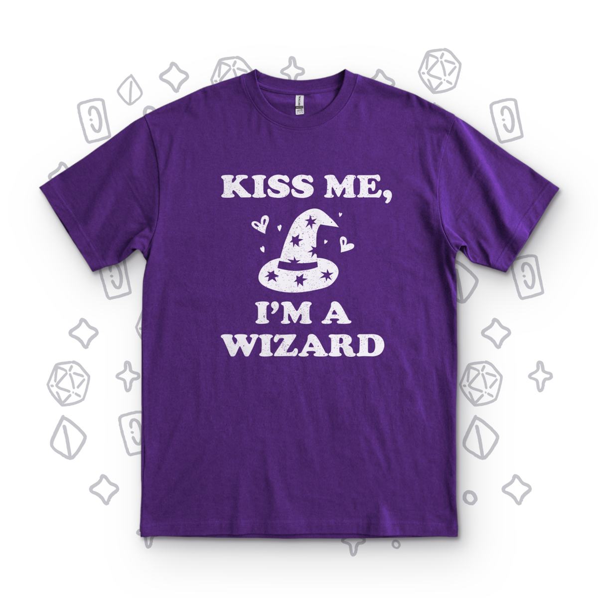 Kiss Me I'm a Wizard - Purple