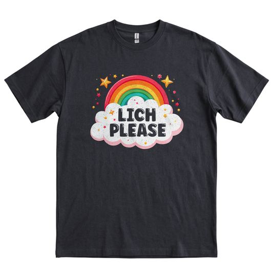 Lich Please - Black