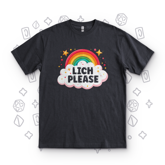 Lich Please - Black