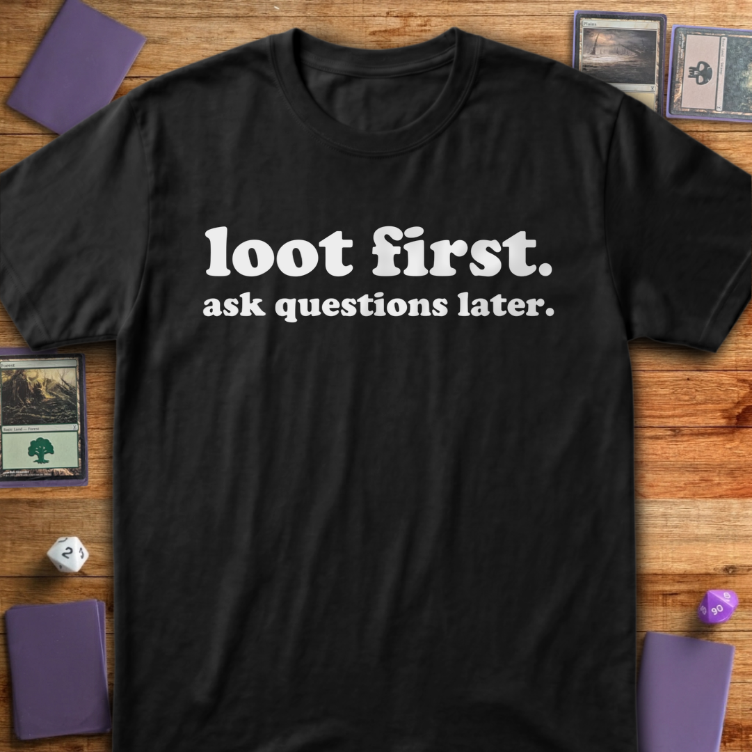 Loot First - Black