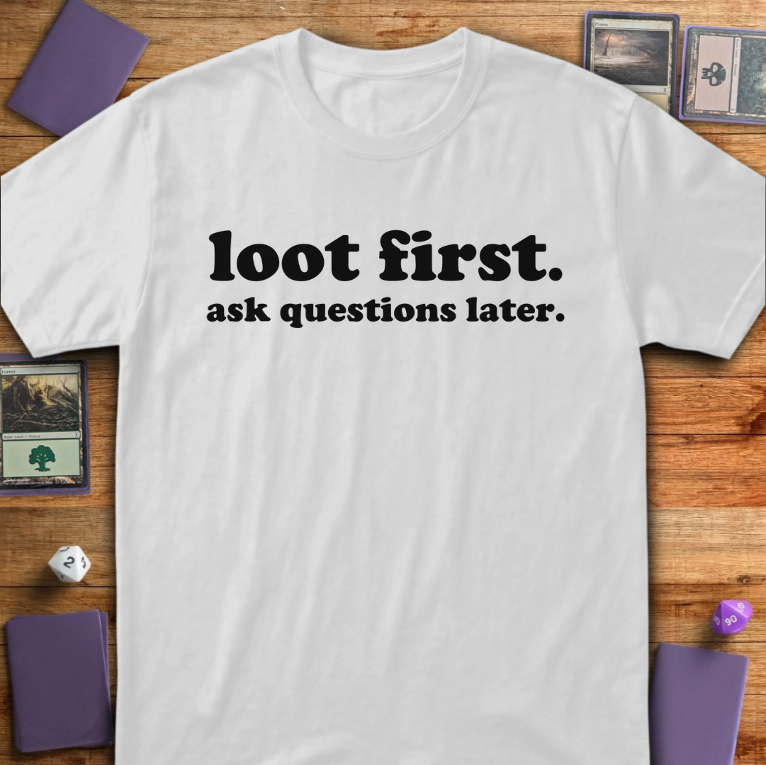 Loot First - White