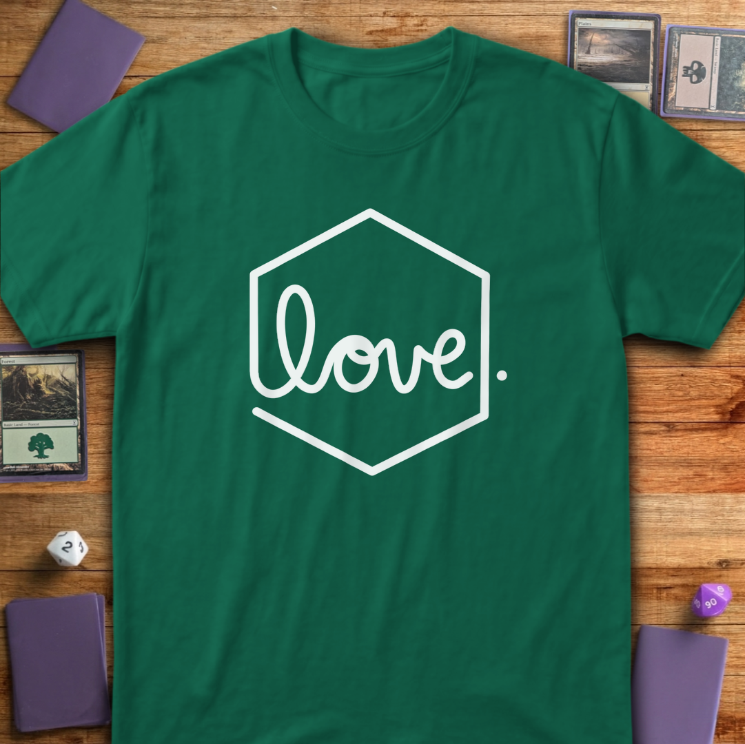 Love D20 - Kelly Green