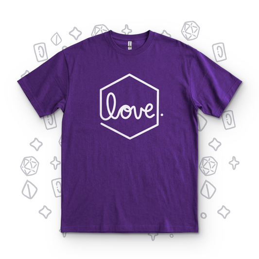 Love D20 - Purple