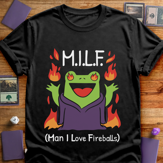 MILF Man I Love Fireballs - Black