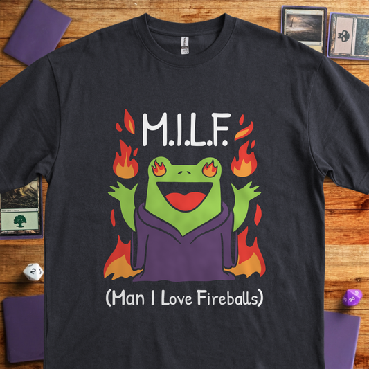 MILF Man I Love Fireballs - Black