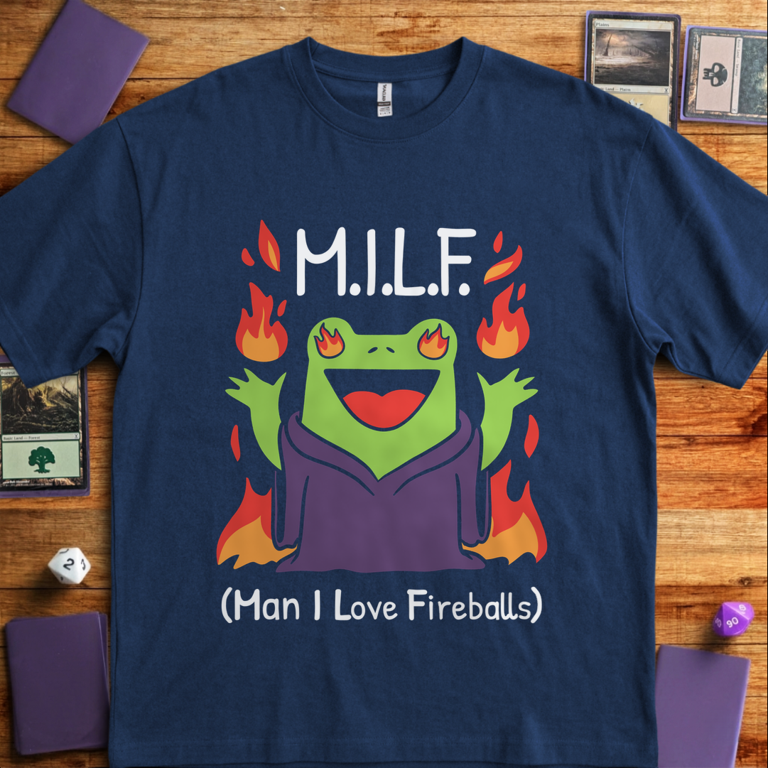 MILF Man I Love Fireballs - Navy