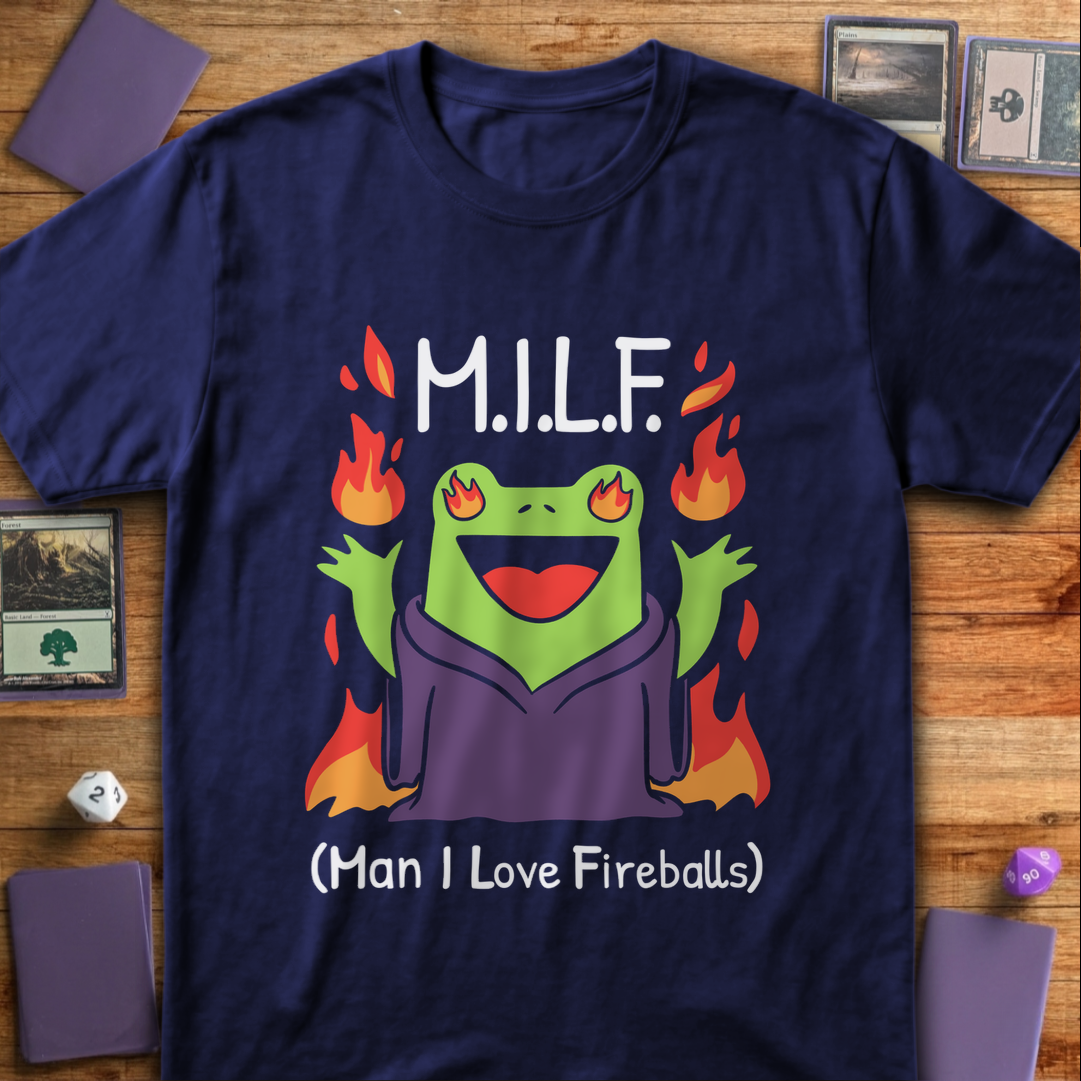 MILF Man I Love Fireballs - Navy