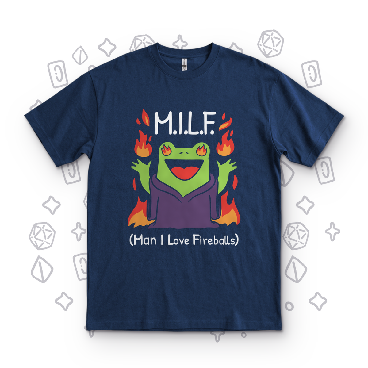 MILF Man I Love Fireballs - Navy