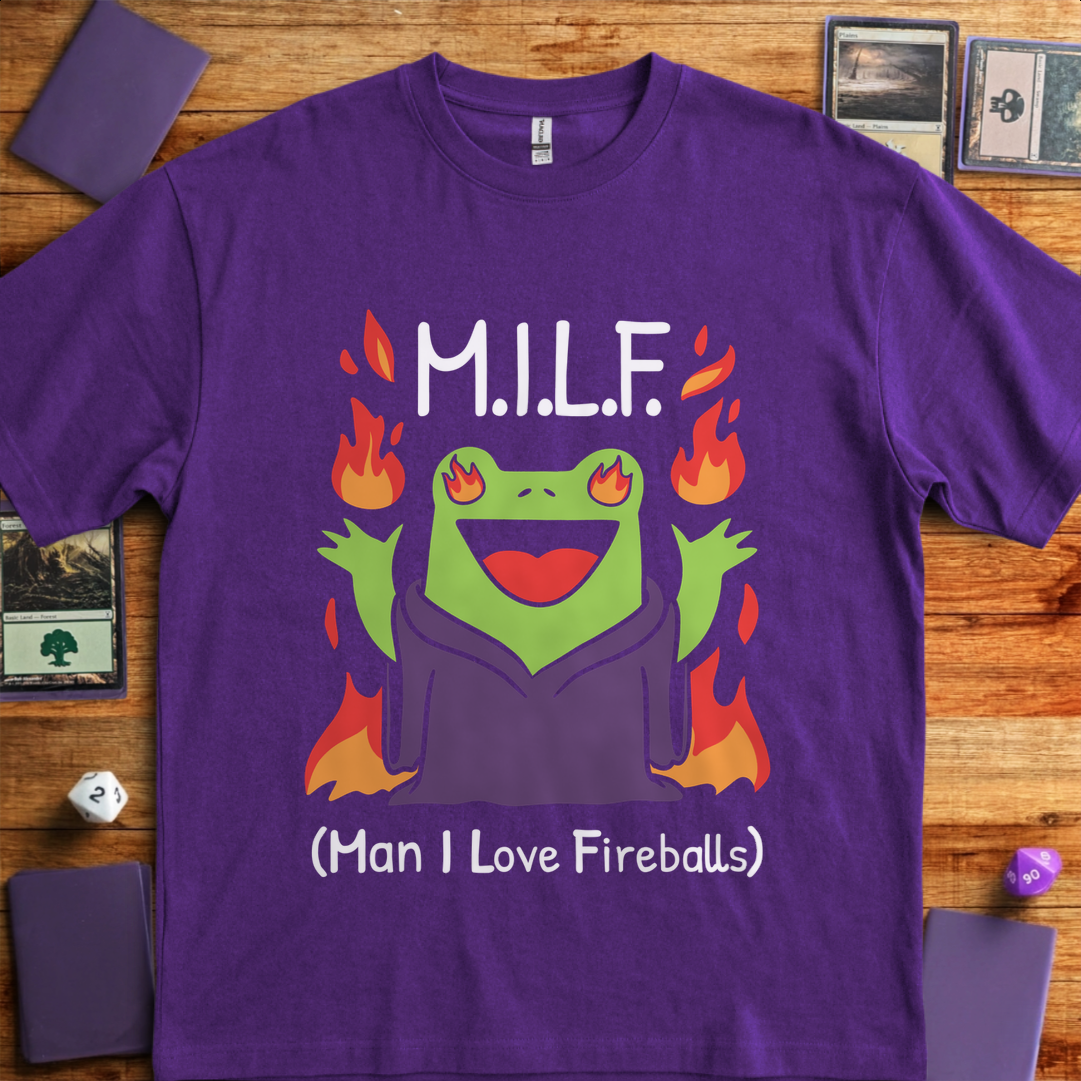 MILF Man I Love Fireballs - Purple