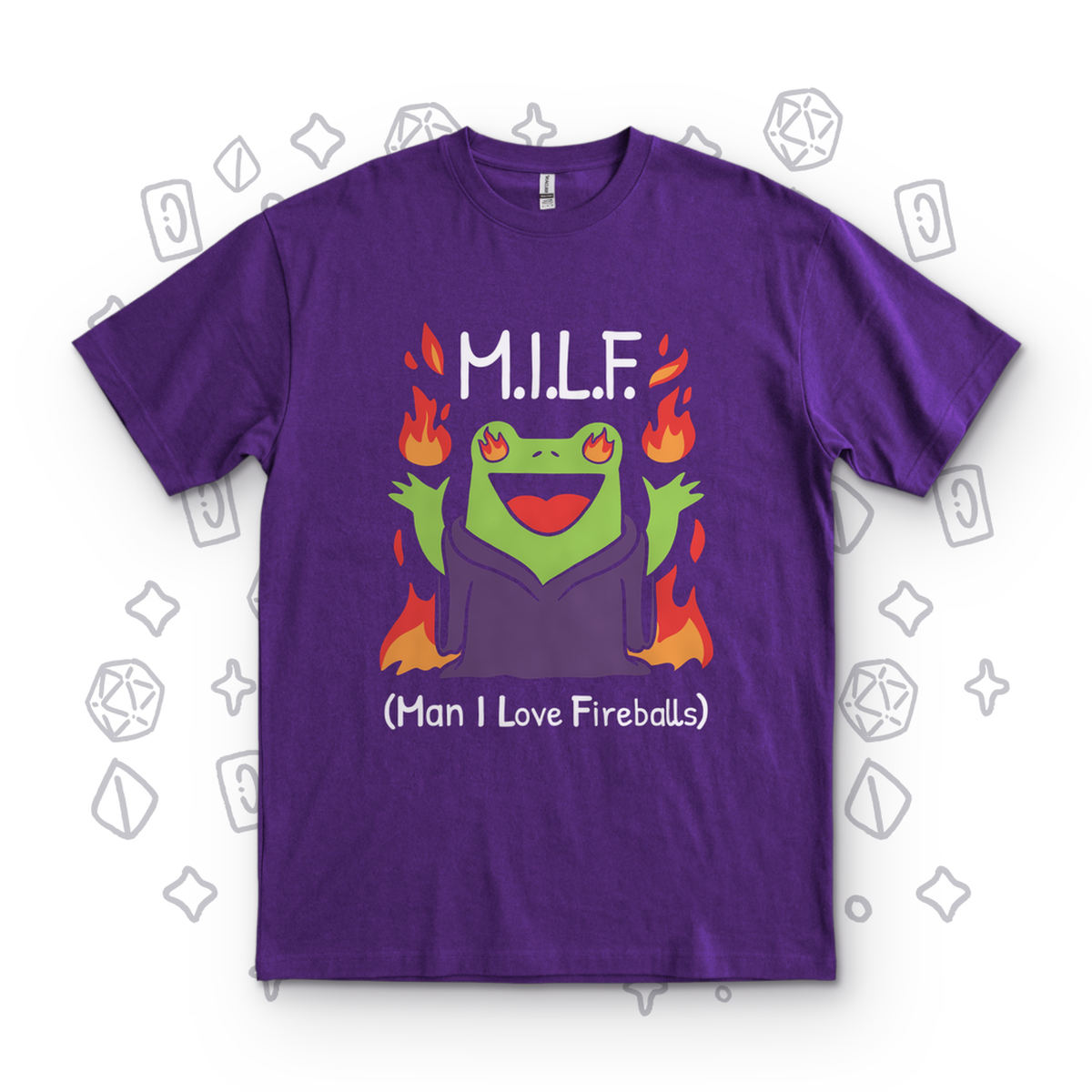 MILF Man I Love Fireballs - Purple