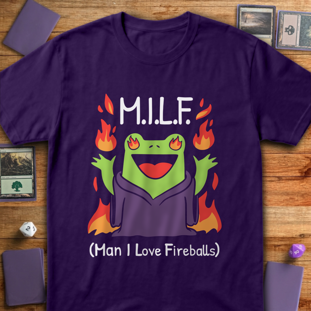MILF Man I Love Fireballs - Purple