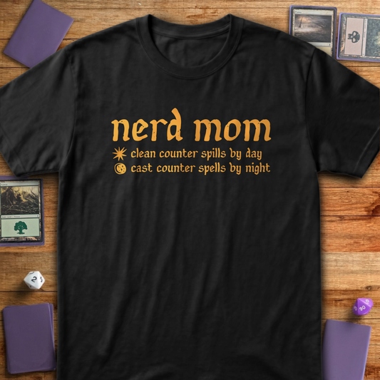 Mom by Day and Night - Black