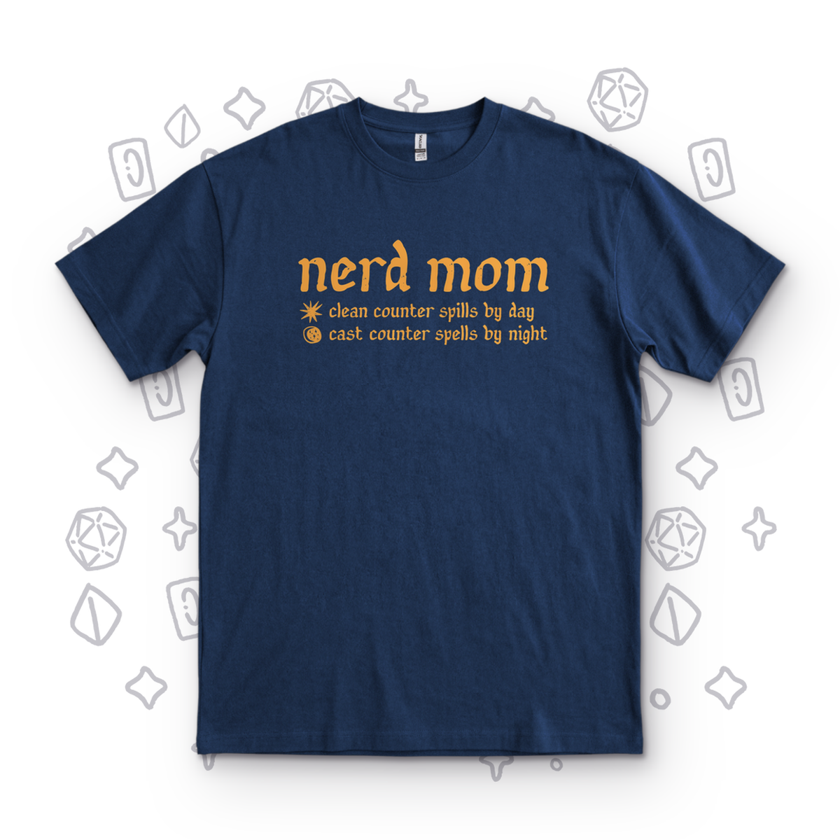 Mom by Day and Night - Navy