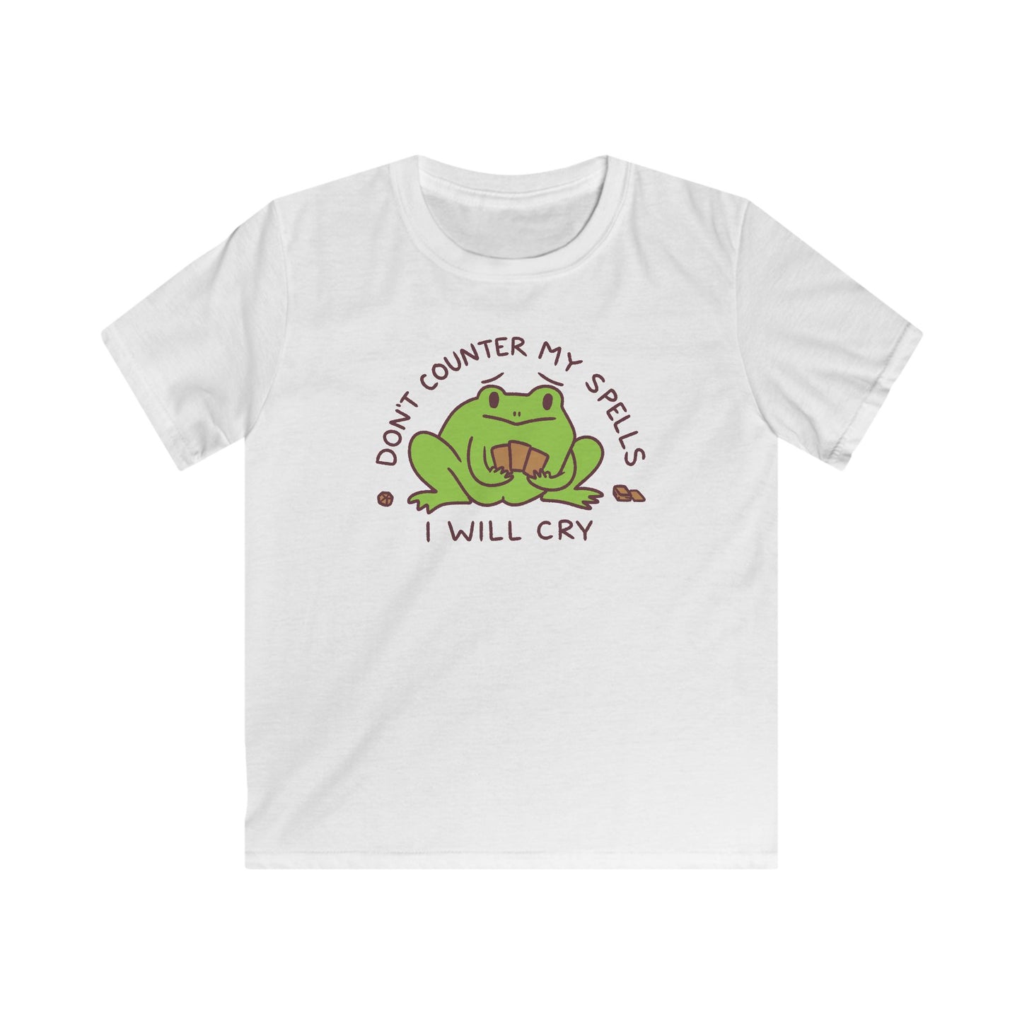 Don't Counter My Spells Kids Softstyle Tee
