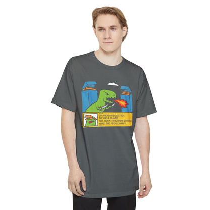 Destroy The Blue Player Tall Beefy-T® T-Shirt