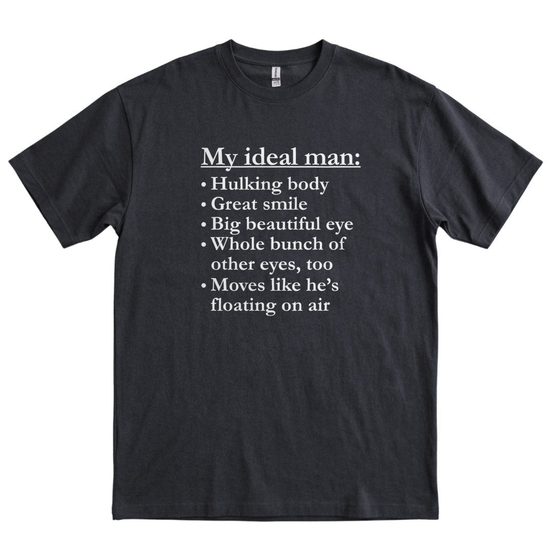 My Big Eyed Ideal Man - Black