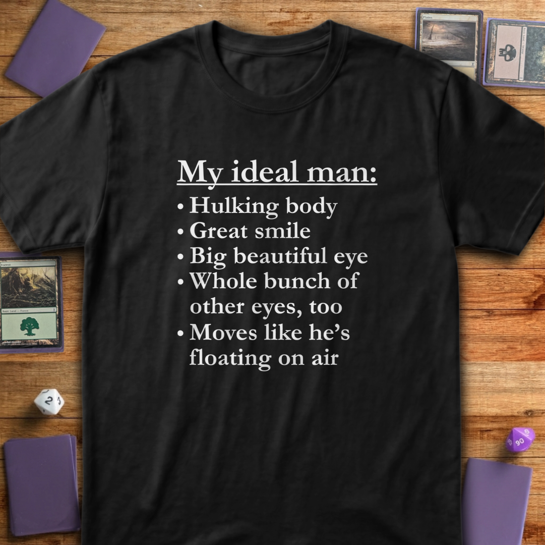 My Big Eyed Ideal Man - Black