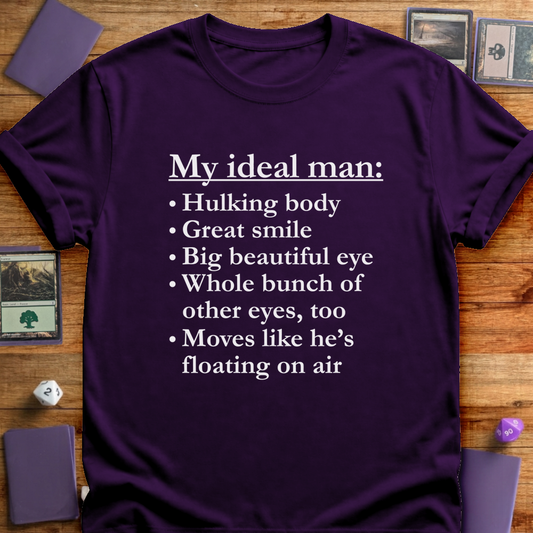 My Big Eyed Ideal Man - Purple