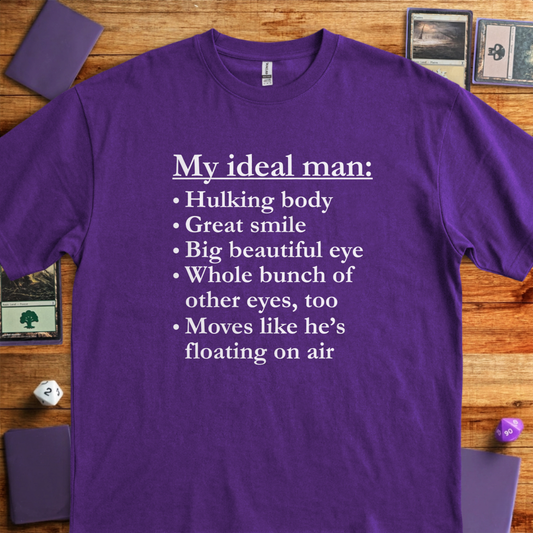 My Big Eyed Ideal Man - Purple