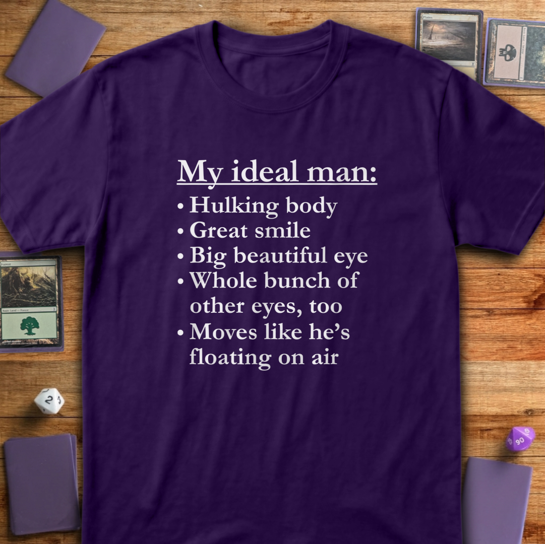 My Big Eyed Ideal Man - Purple