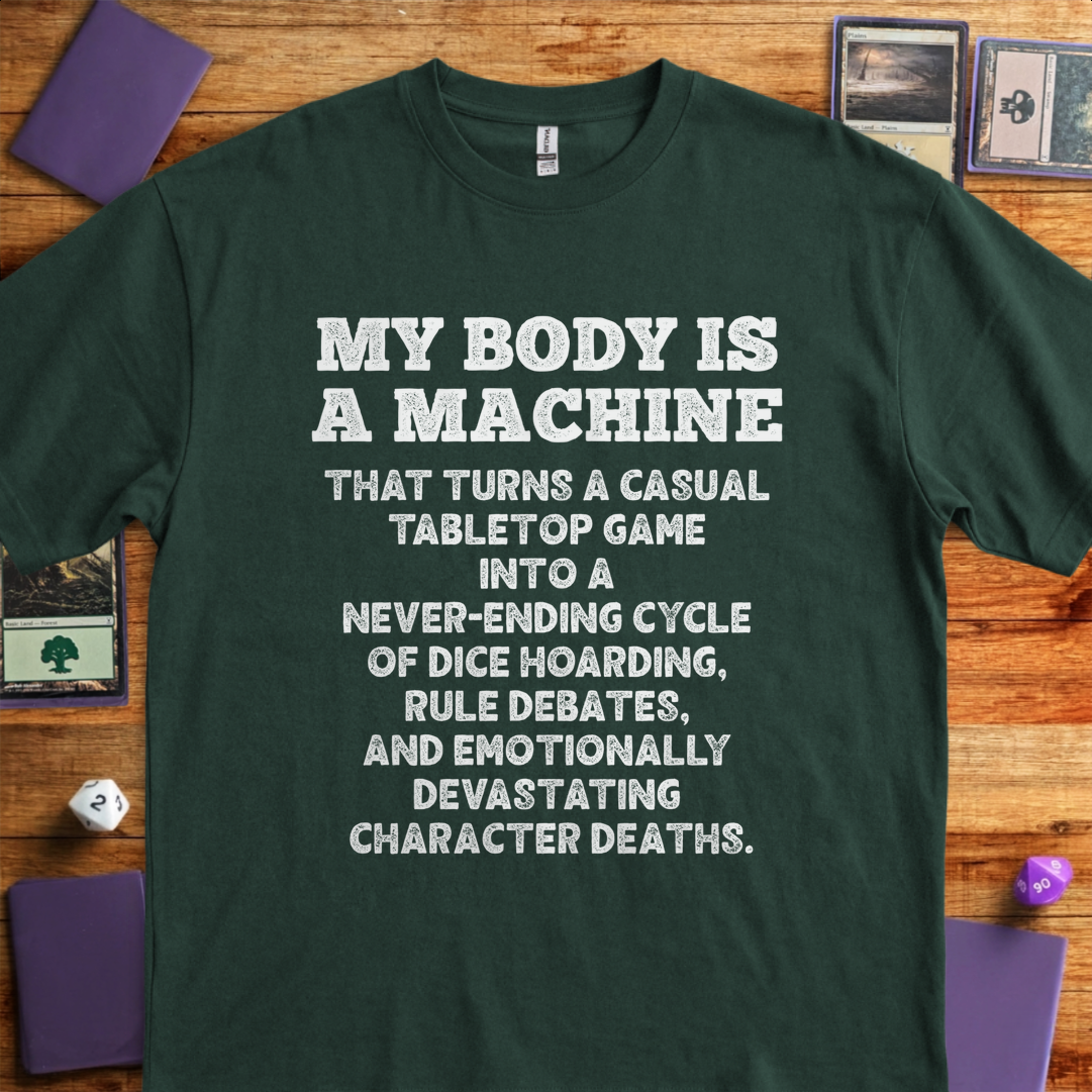 My Body is A Machine - Forest Green