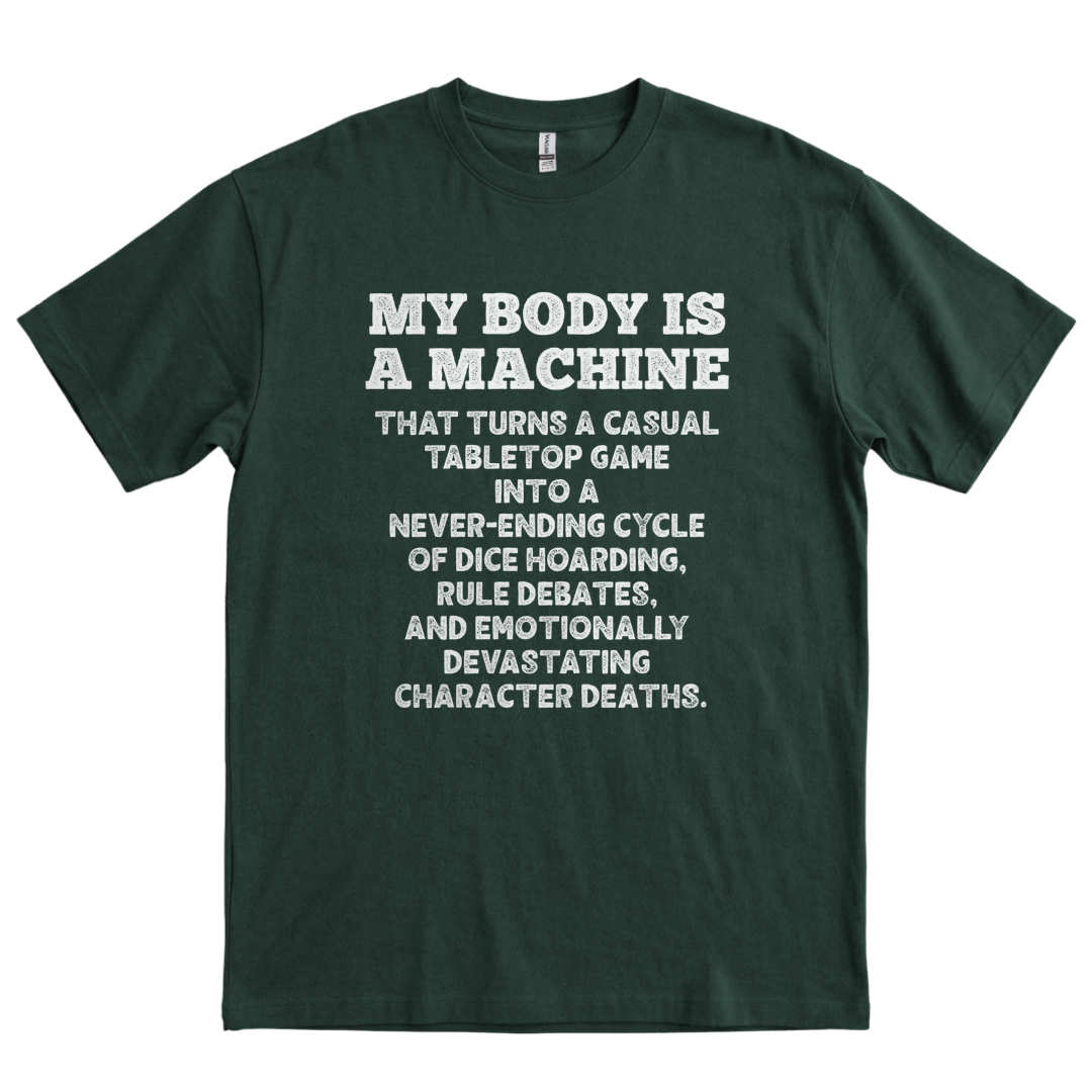 My Body is A Machine - Forest Green