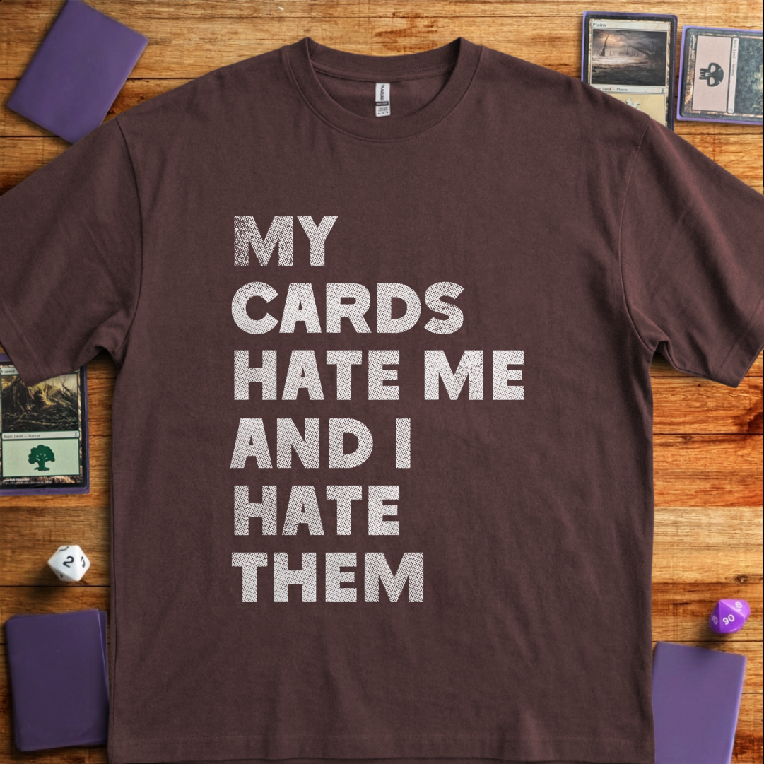 My Cards Hate Me - Dark Chocolate