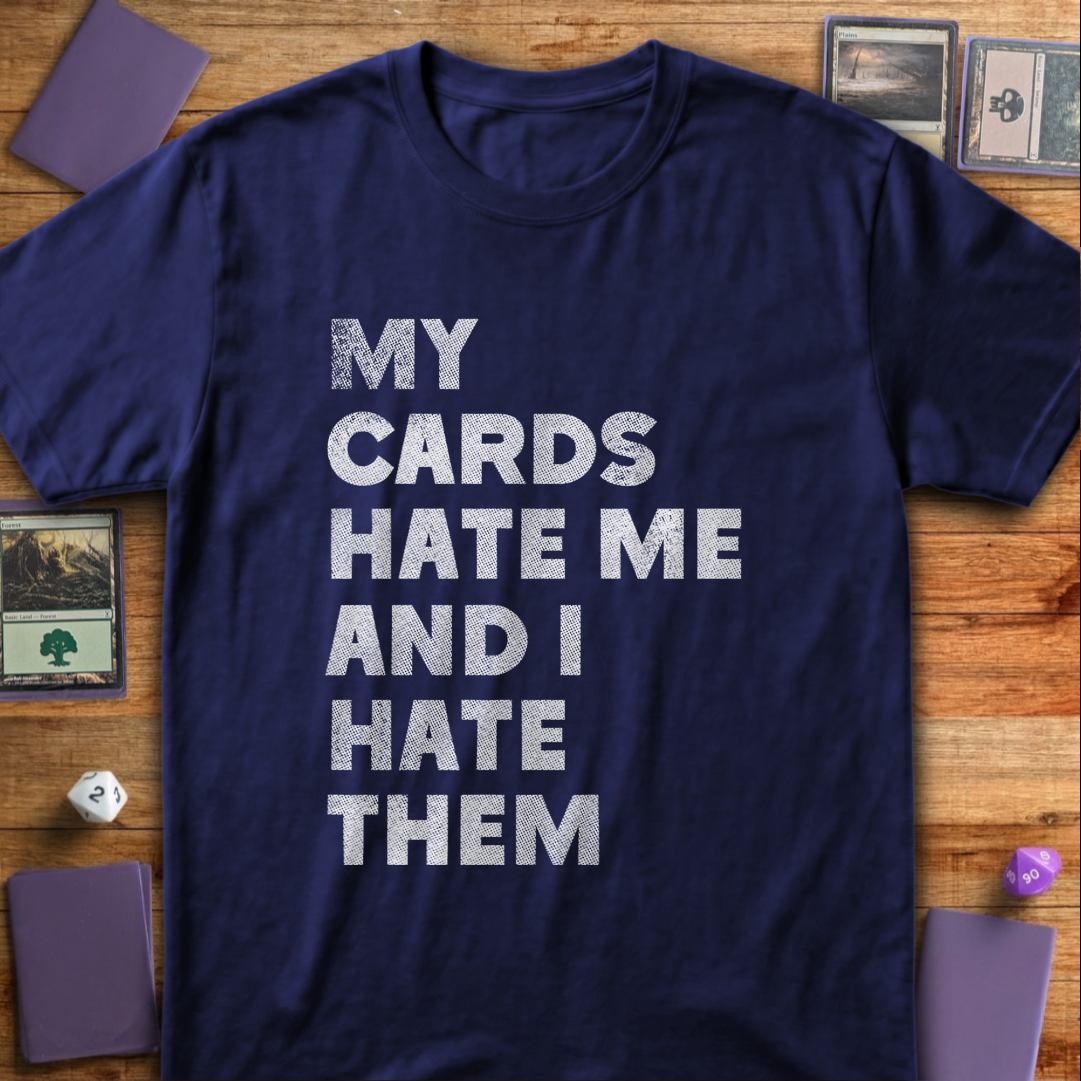 My Cards Hate Me - Navy