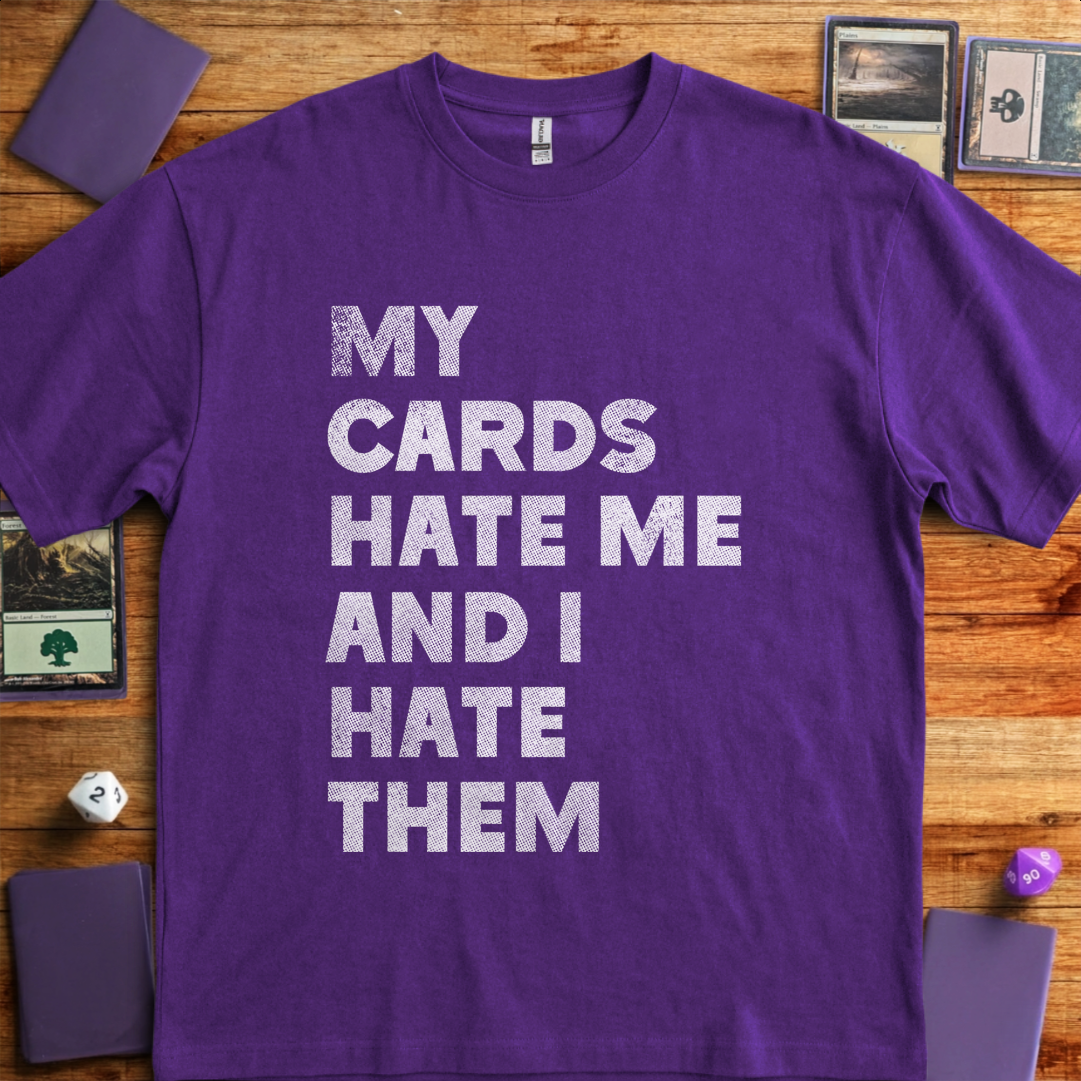 My Cards Hate Me - Purple