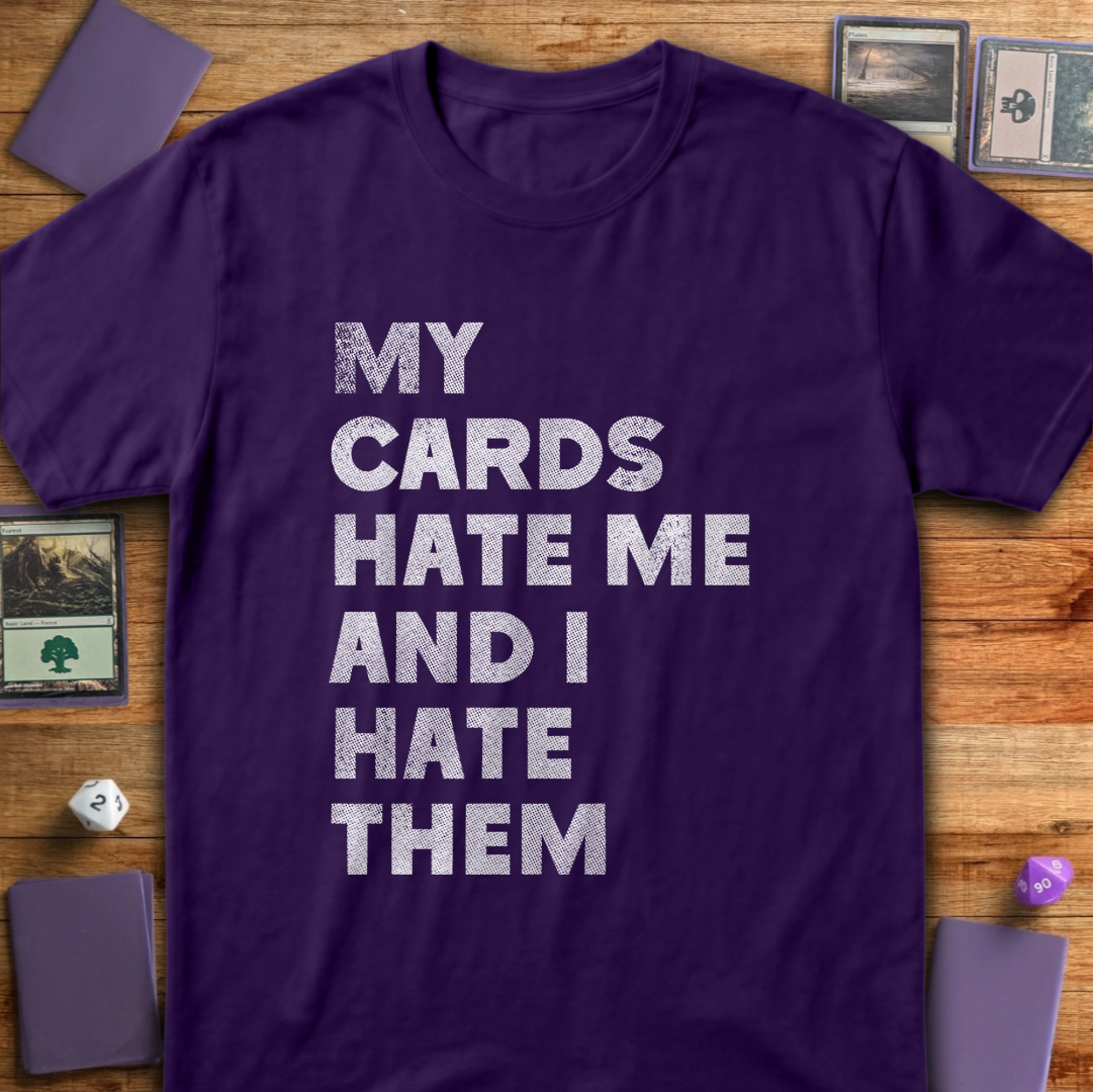 My Cards Hate Me - Purple