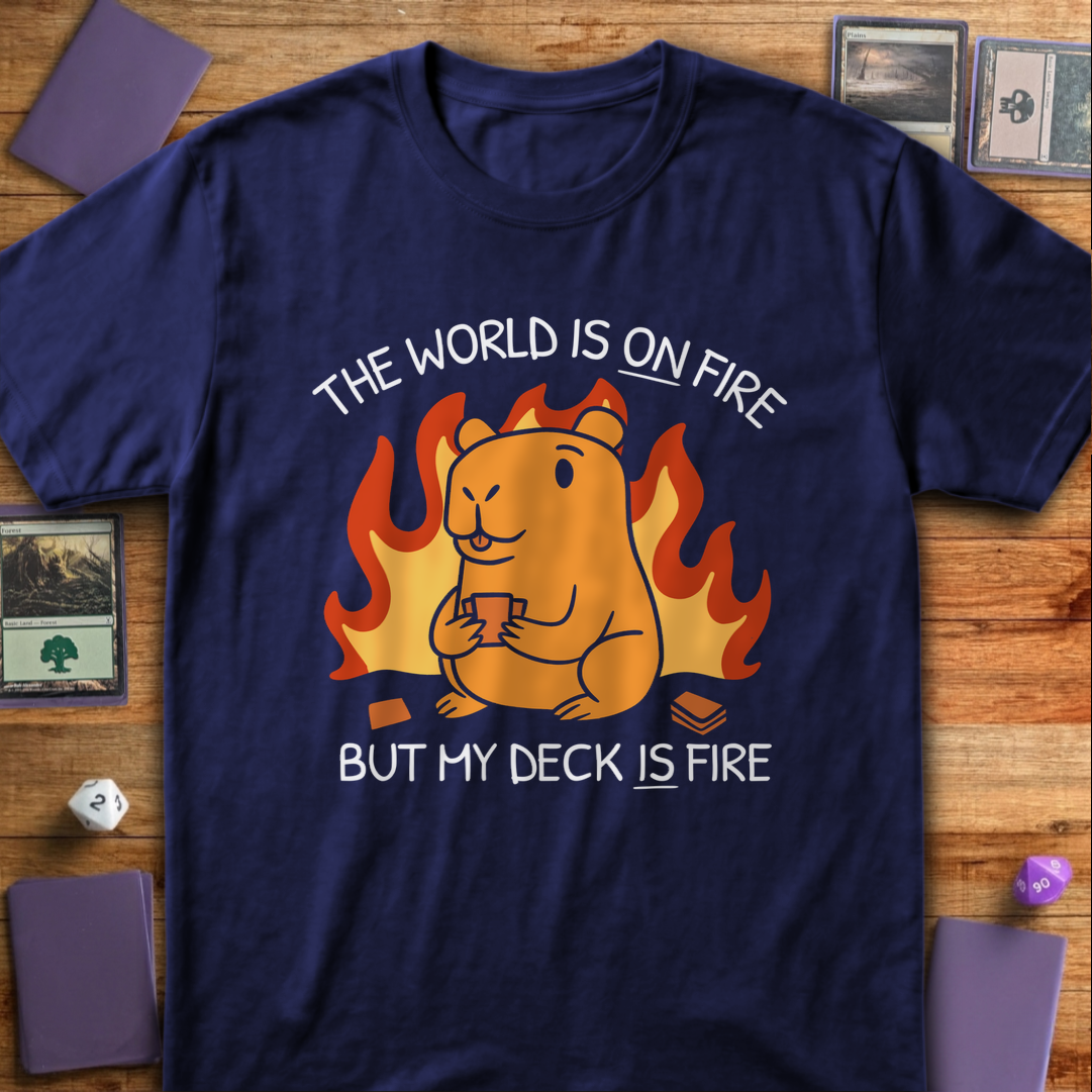 My Deck is Fire - Navy