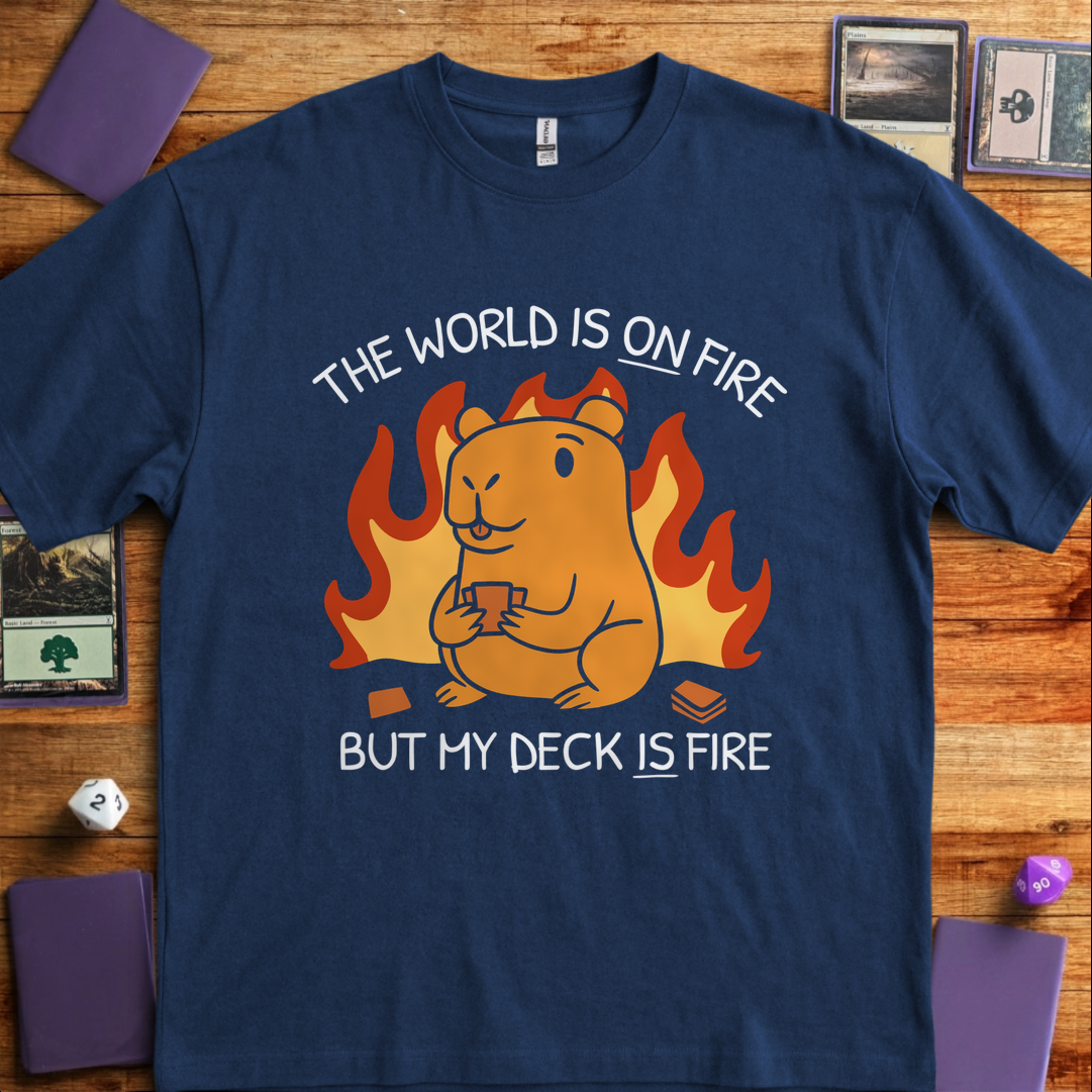 My Deck is Fire - Navy