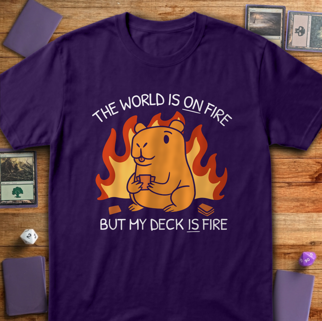 My Deck is Fire - Purple