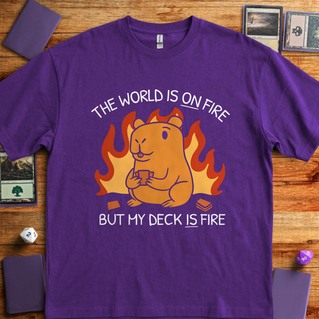 My Deck is Fire - Purple