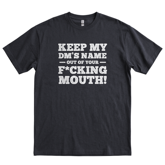 My DM's Name - Black
