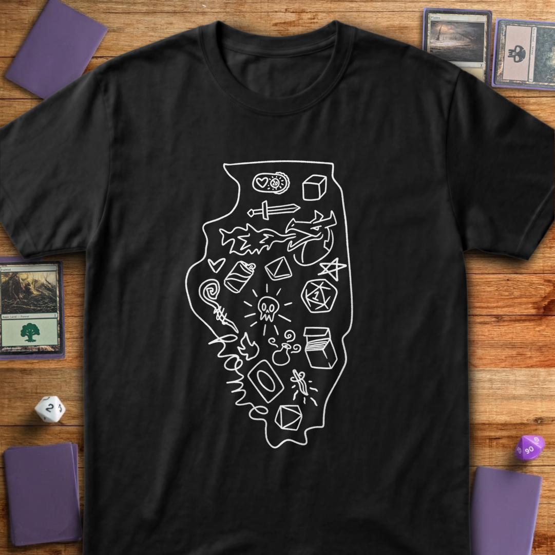 My Geeky Home - Illinois - Black