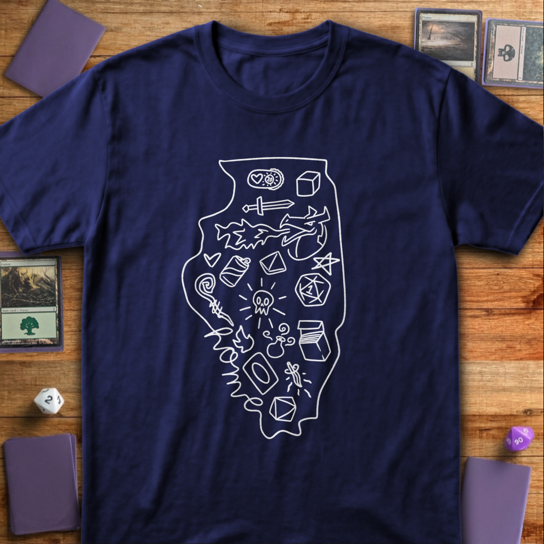 My Geeky Home - Illinois - Navy