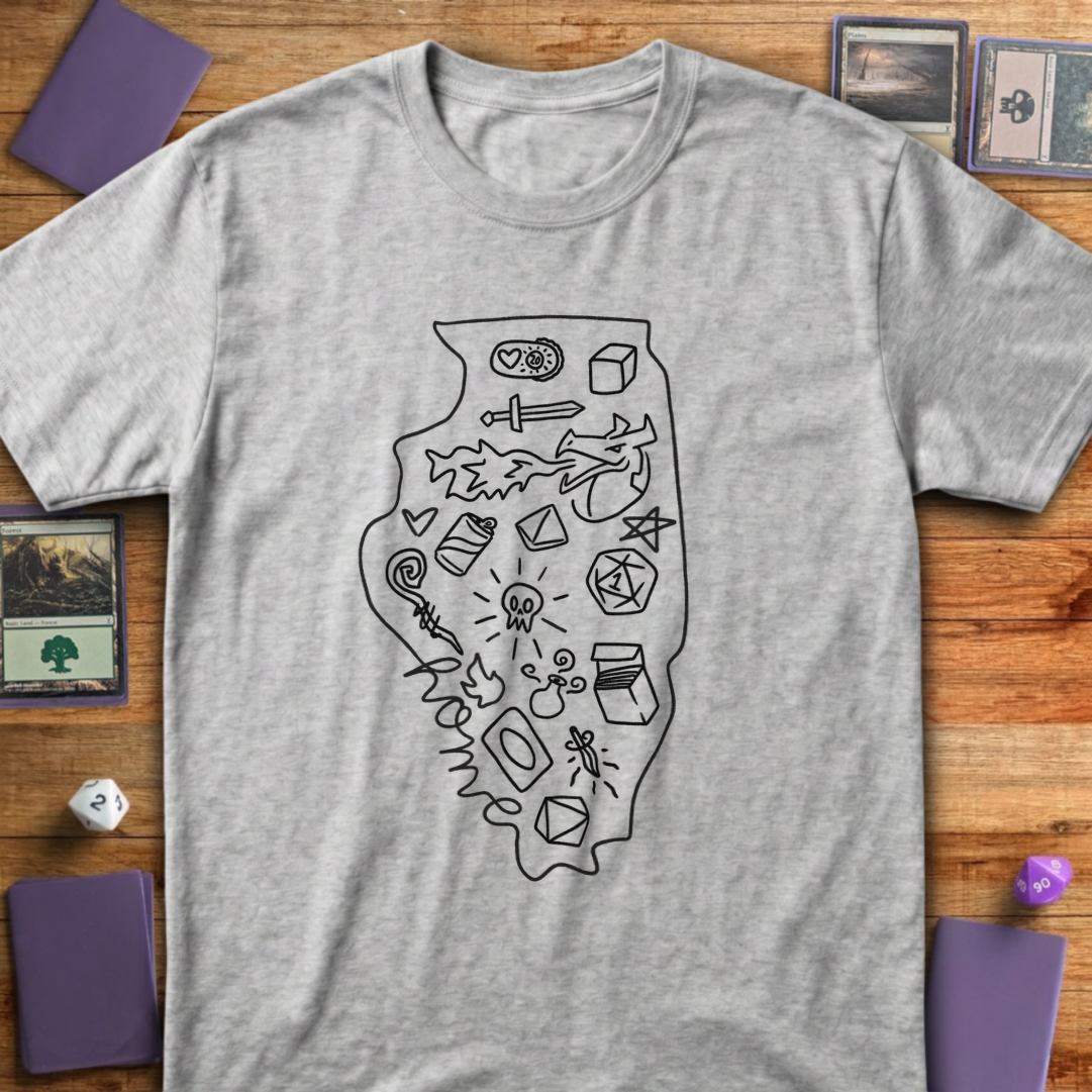 My Geeky Home - Illinois - Sport Grey