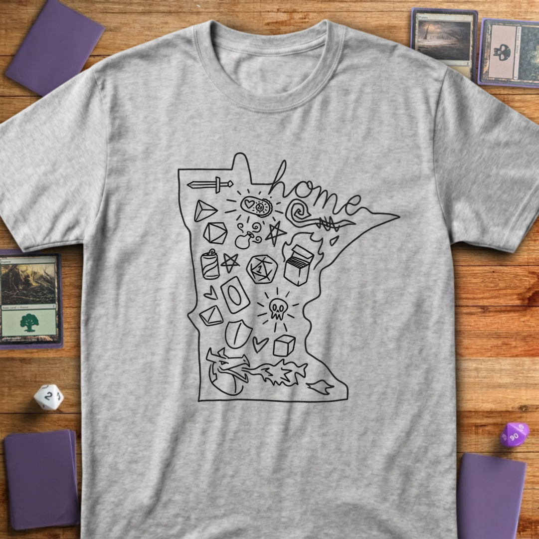 My Geeky Home - Minnesota - Sport Grey