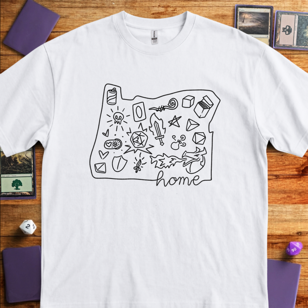 My Geeky Home - Oregon - White