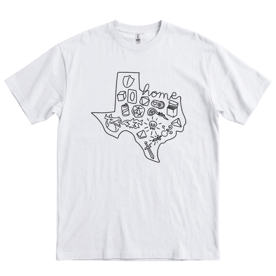 My Geeky Home - Texas - White
