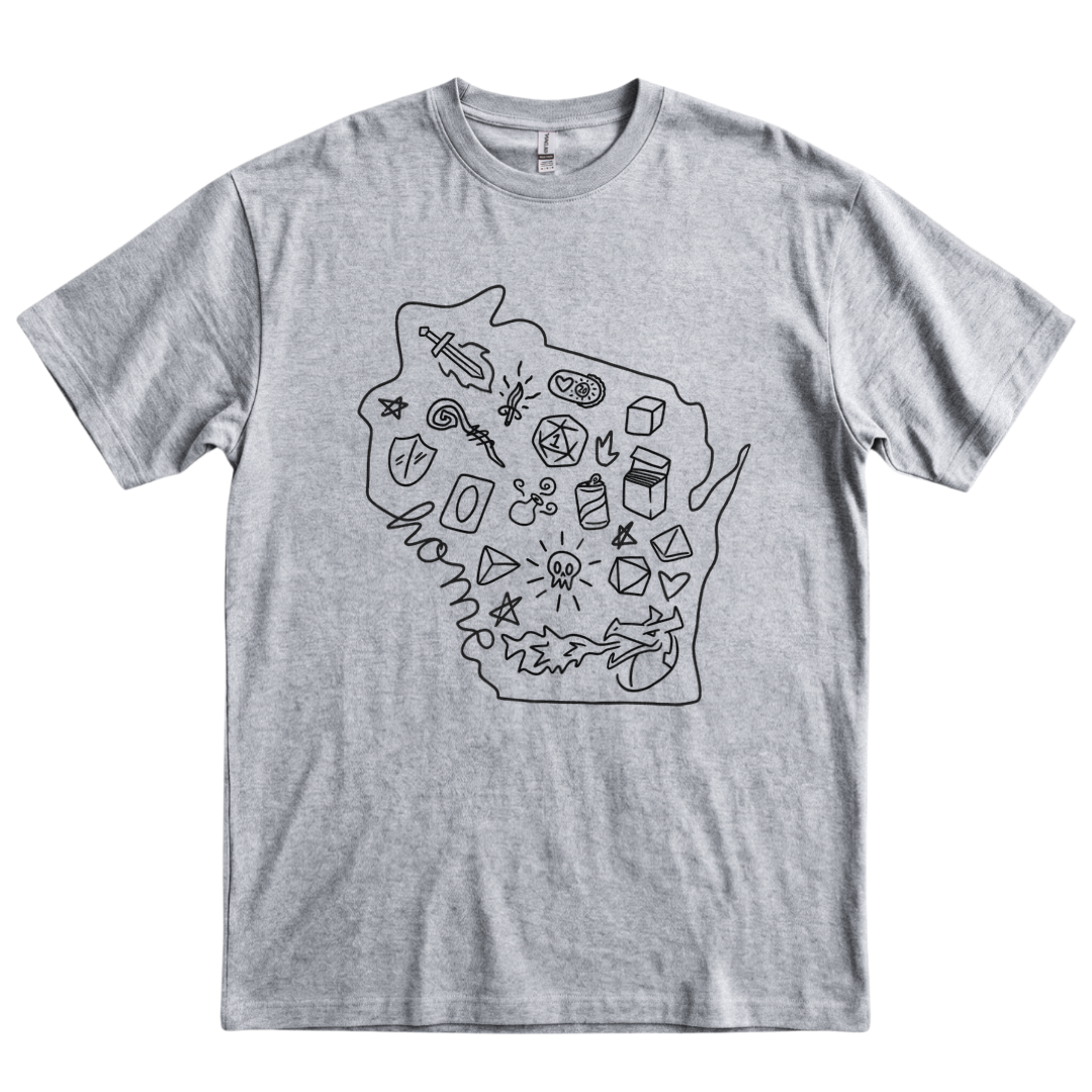 My Geeky Home - Wisconsin - Sport Grey