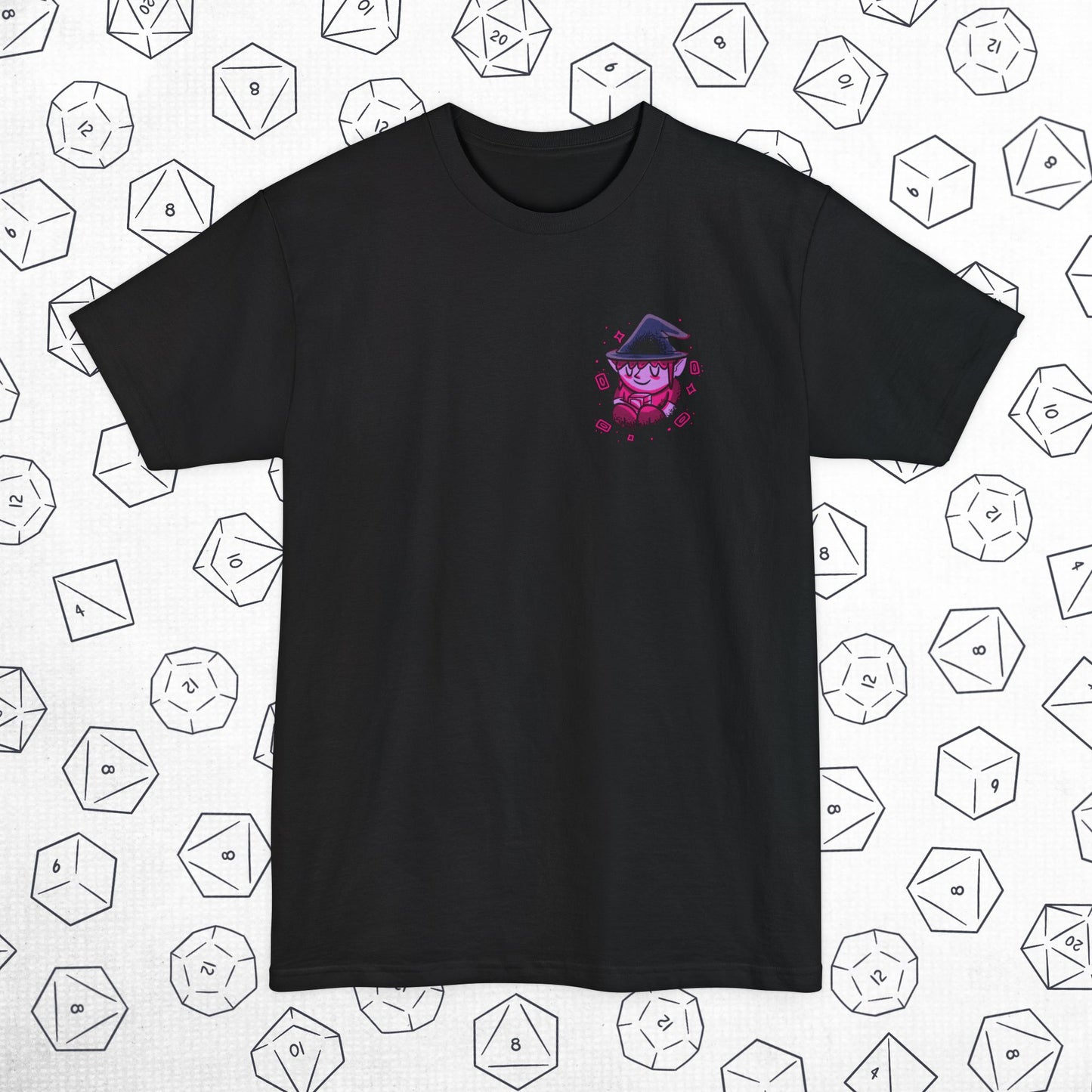 Cardboard Witch BACK PRINT Tall Beefy-T® T-Shirt