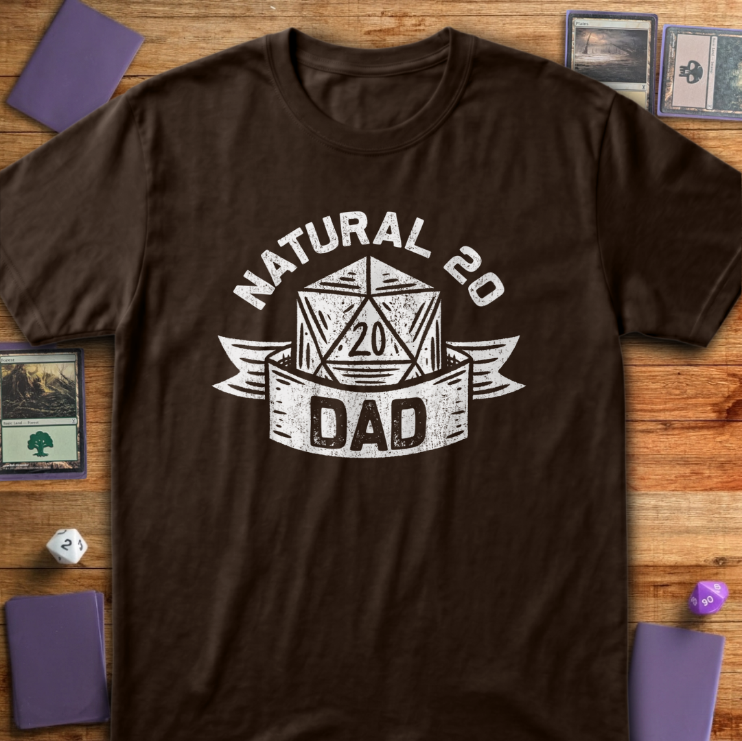 Natural 20 Dad - Dark Chocolate