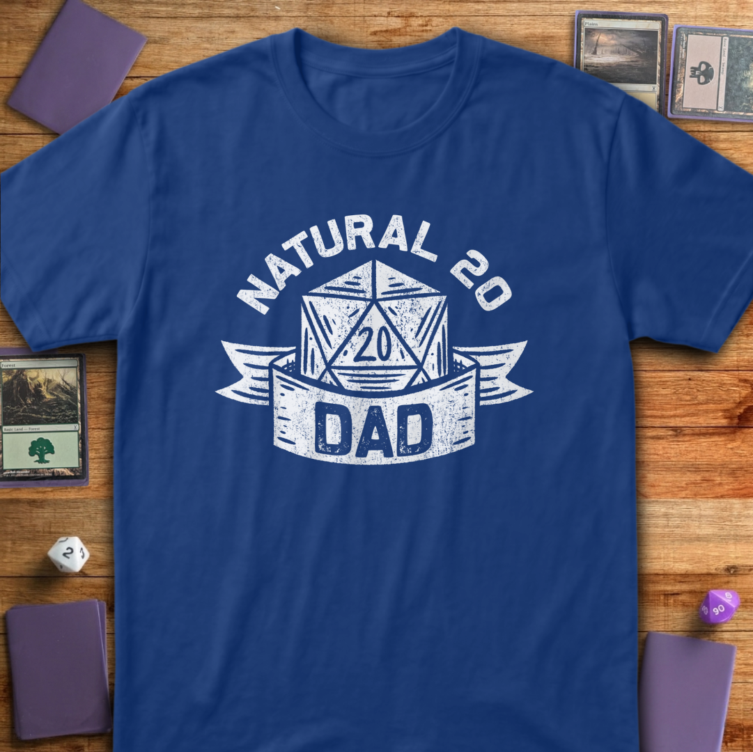 Natural 20 Dad - Royal