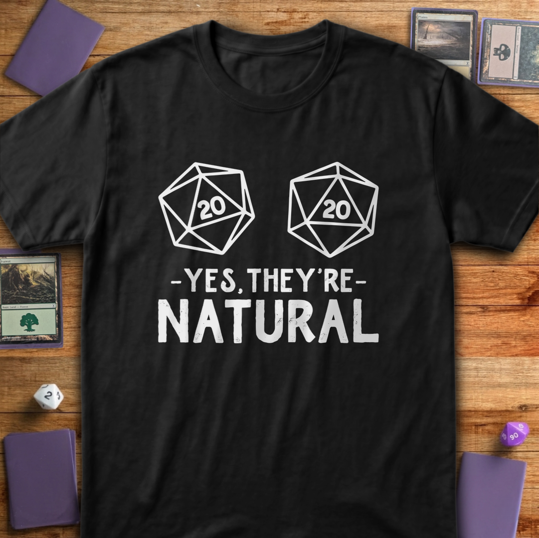Natural 20's - Black