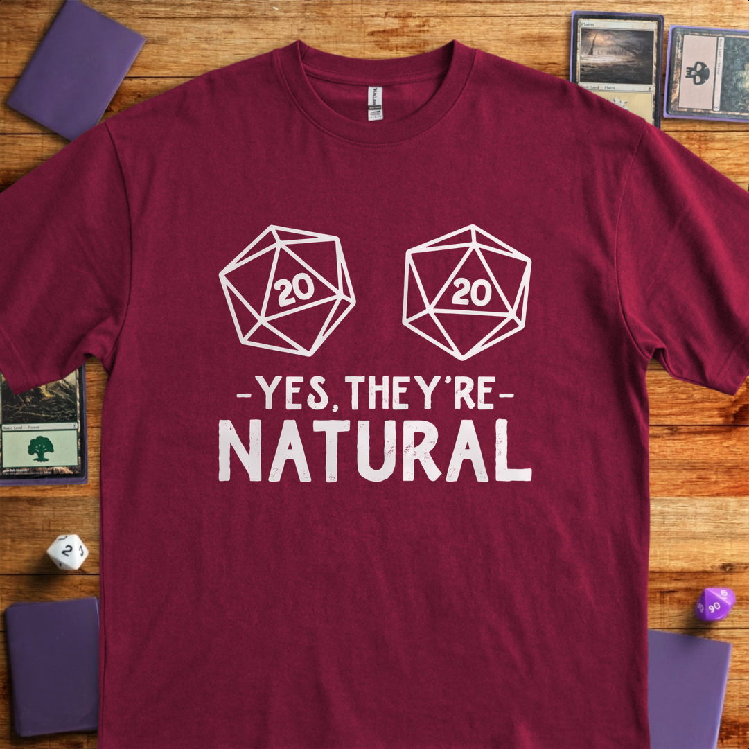 Natural 20's - Maroon