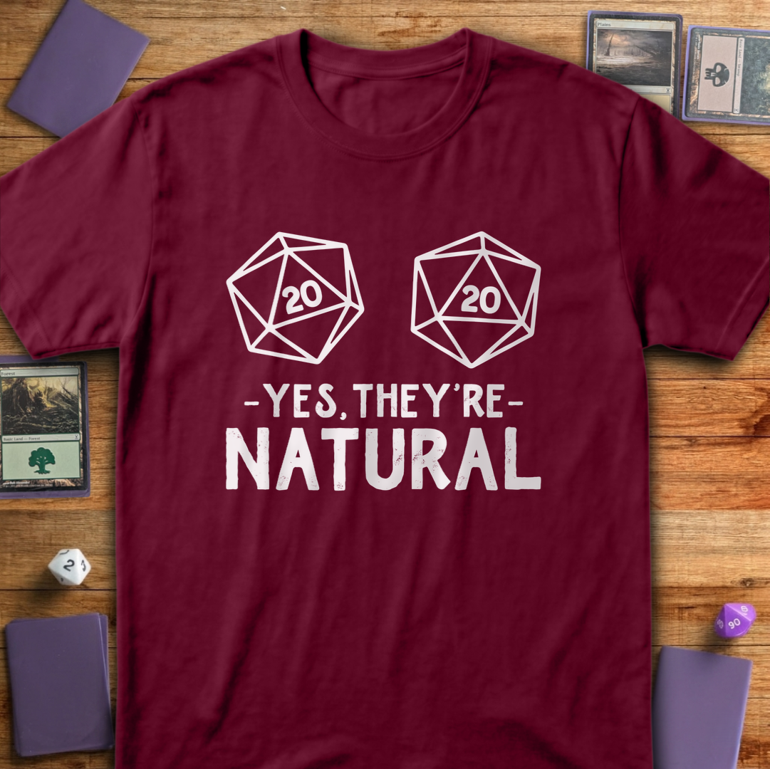 Natural 20's - Maroon